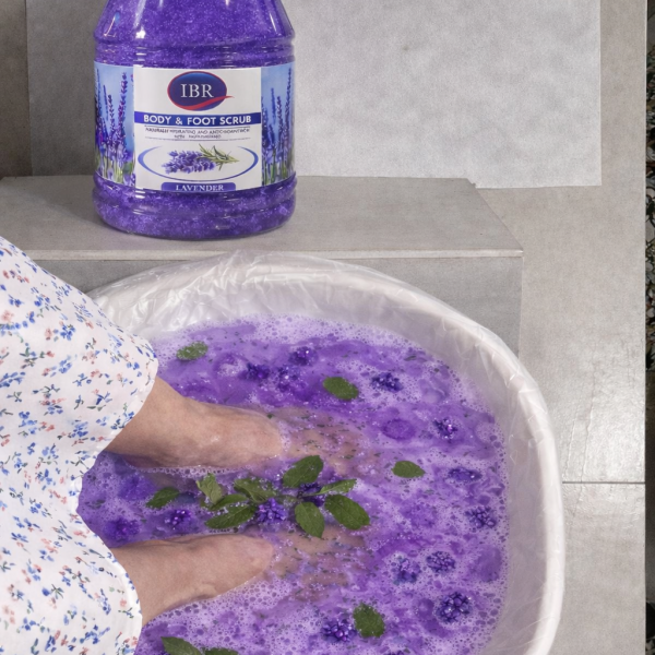 IBR Lavender Body & Foot Scrub – 1kg