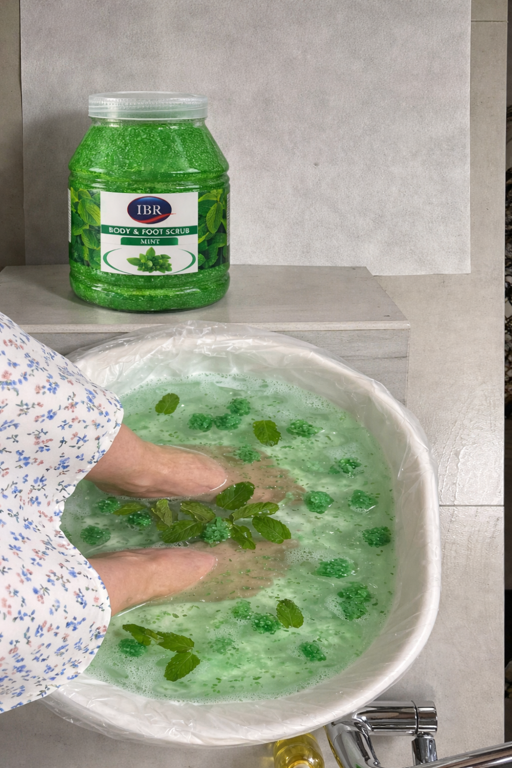 IBR Mint Body & Foot Scrub