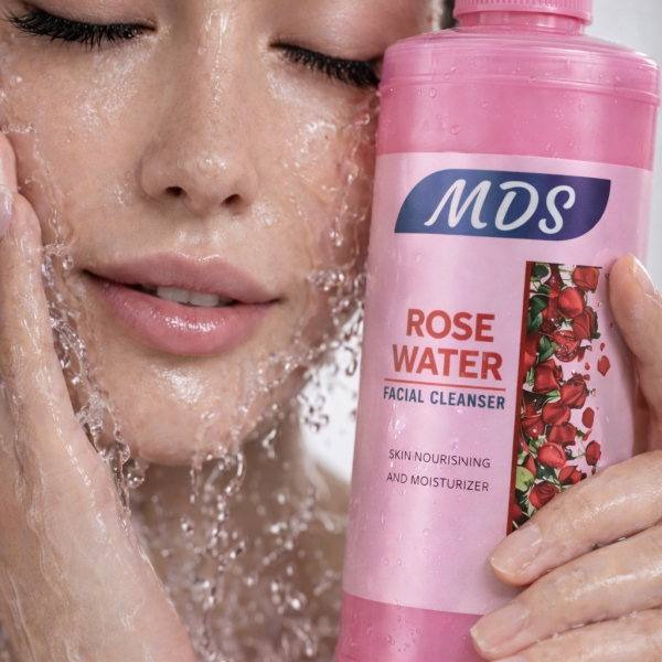 MDS Rose Water Facial Cleanser.