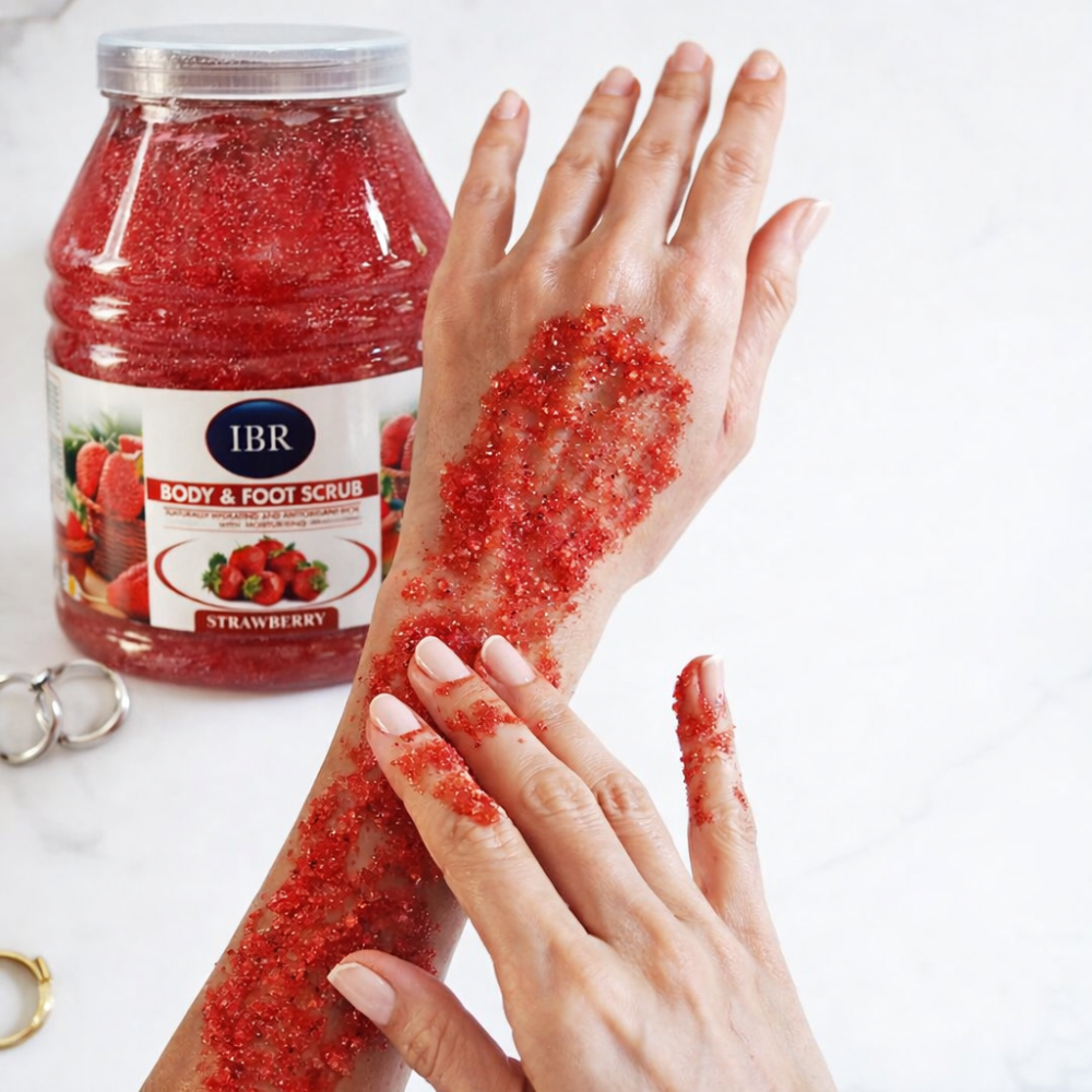 IBR Body & Foot Scrub – Strawberry - Image 2